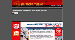 Desktop Screenshot of abladder.com